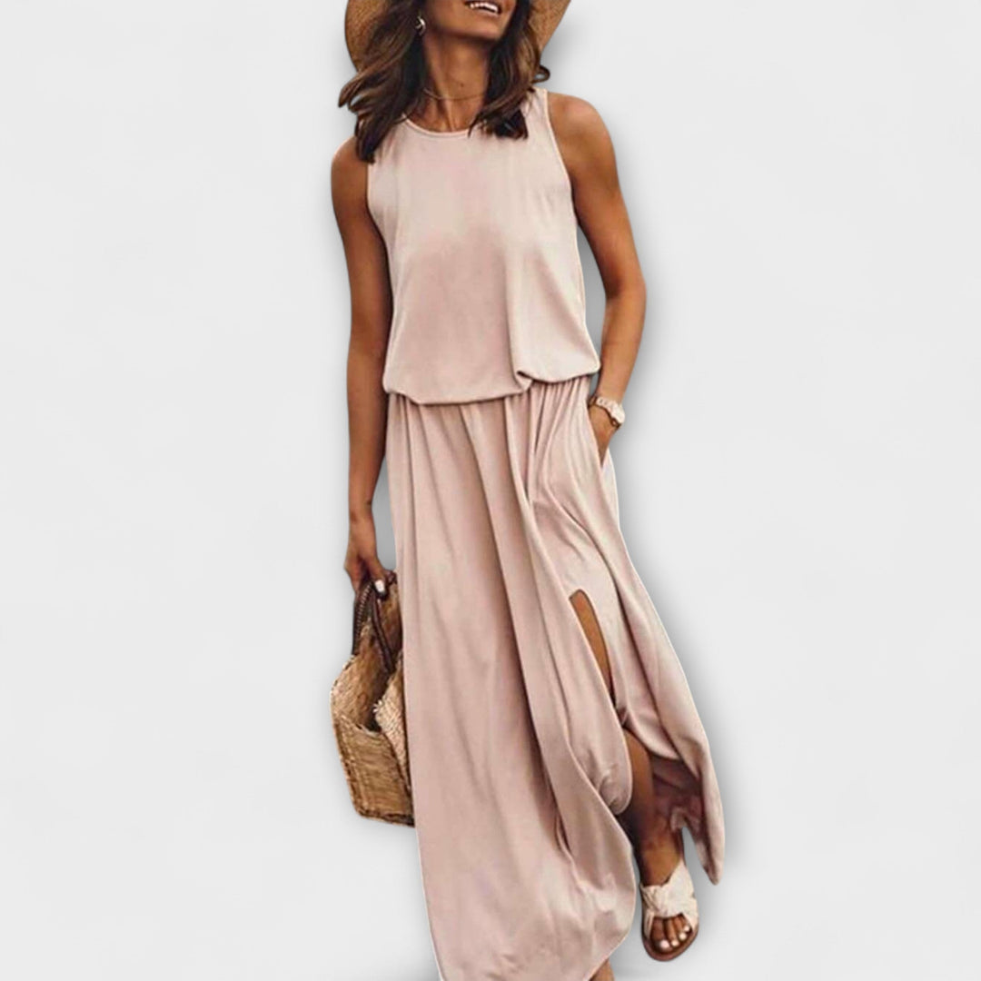Isla – Uanstrengt Elegant Maxi Kjole