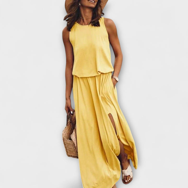 Isla – Uanstrengt Elegant Maxi Kjole