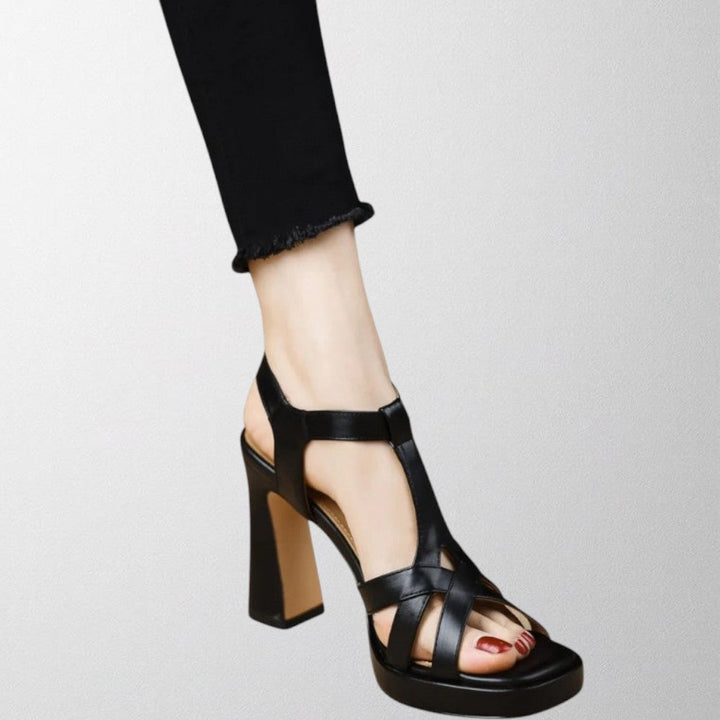 Olivia - Håndlavet sandal i øko-læder