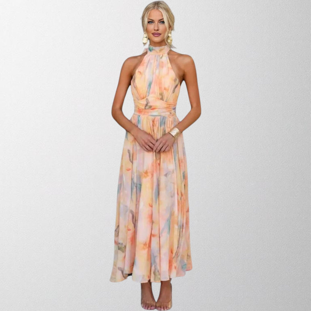 Olivia - Blossom Midi Kjole