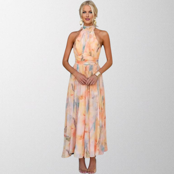 Olivia - Blossom Midi Kjole