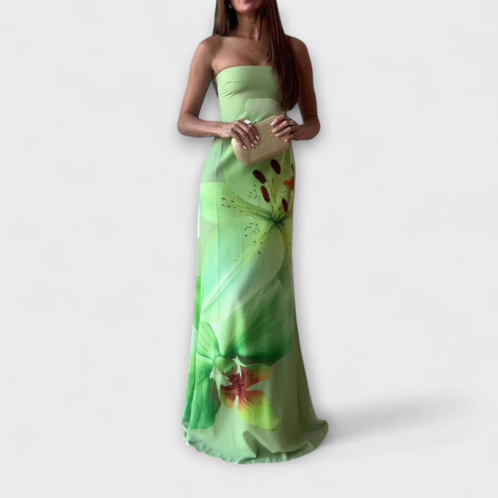 Madeleine - Maxi Kjole Off-Shoulder Chic