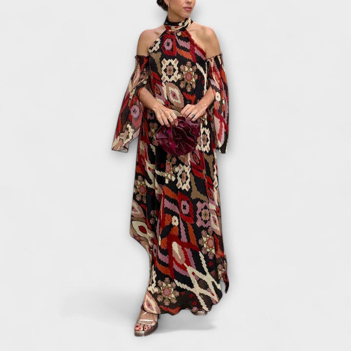 Amira - Maxikjole inspireret af boheme-stil