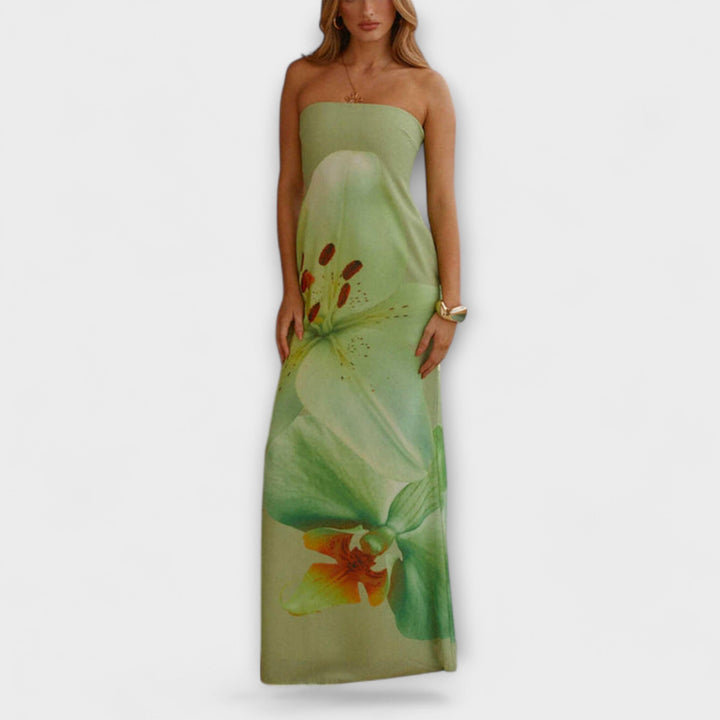 Madeleine - Maxi Kjole Off-Shoulder Chic