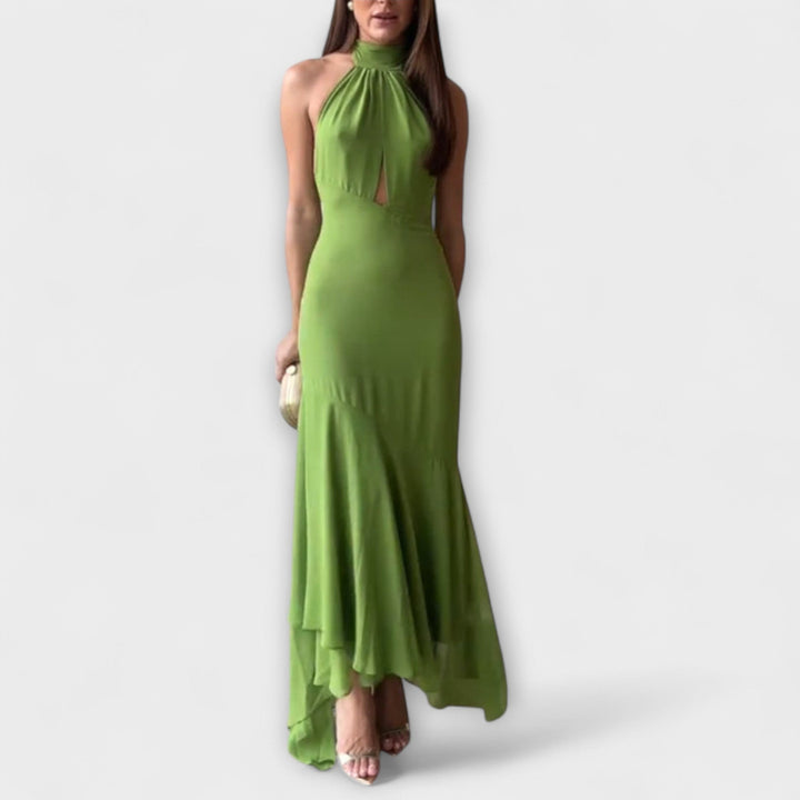 Nicole - Chic asymmetrisk maxikjole
