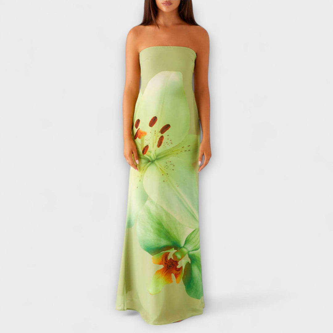Madeleine - Maxi Kjole Off-Shoulder Chic
