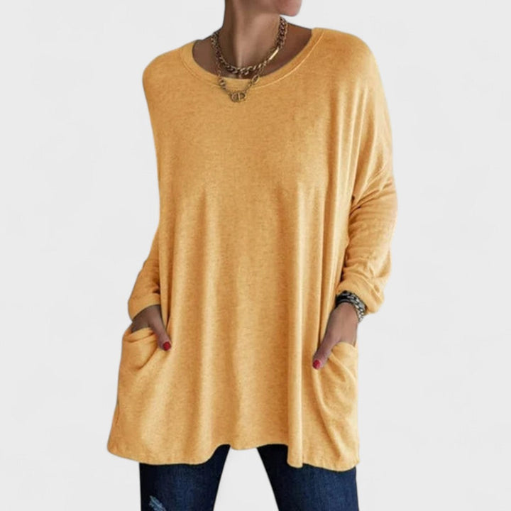 Moira - Casual langærmet bluse