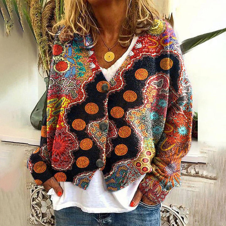 Serena™ | Farverig og Behagelig Sweater