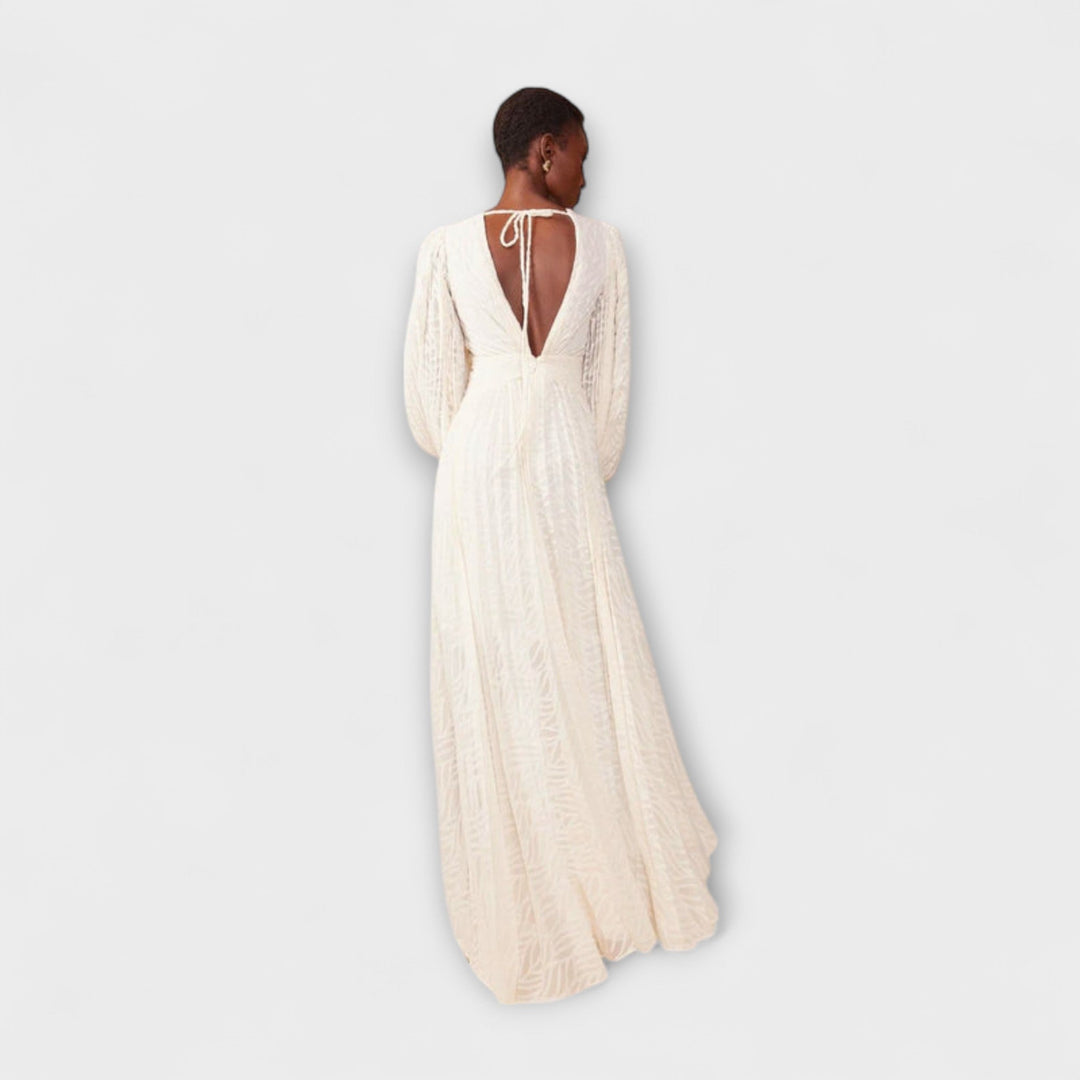 Larissa - Maxi Kjole Creme d'Allegory