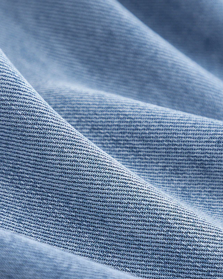 Sara - Kamelfarvet Denimjakke