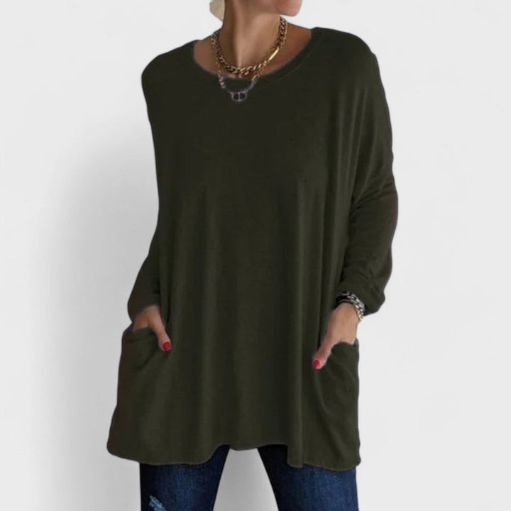 Moira - Casual langærmet bluse