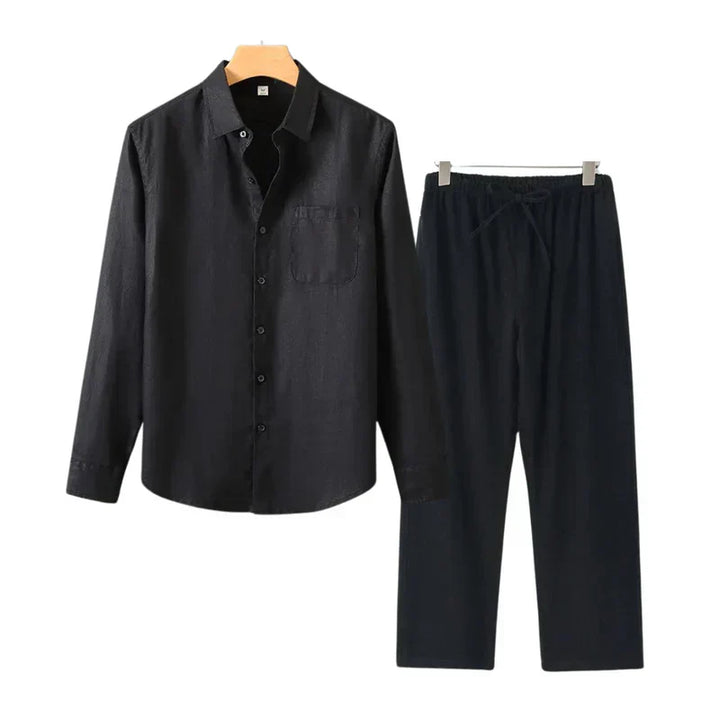 Navora - Linned Combo Langærmet