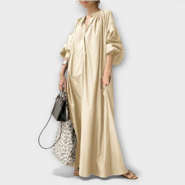 Birgit – Elegant midi kjole