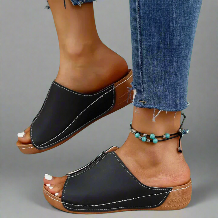 Noemi | Håndlavede Wedge Sandaler lavet af Premium Materialer