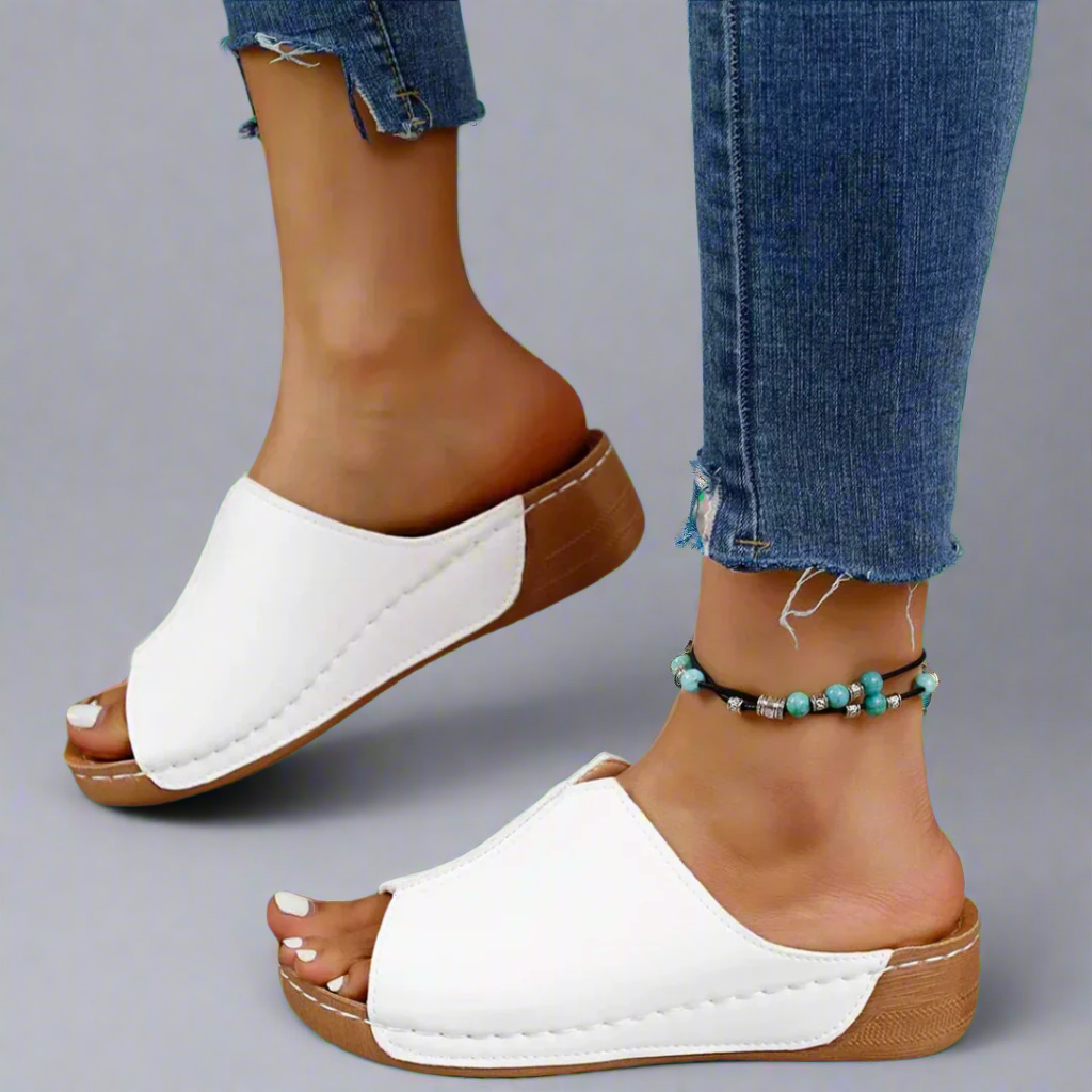 Noemi | Håndlavede Wedge Sandaler lavet af Premium Materialer