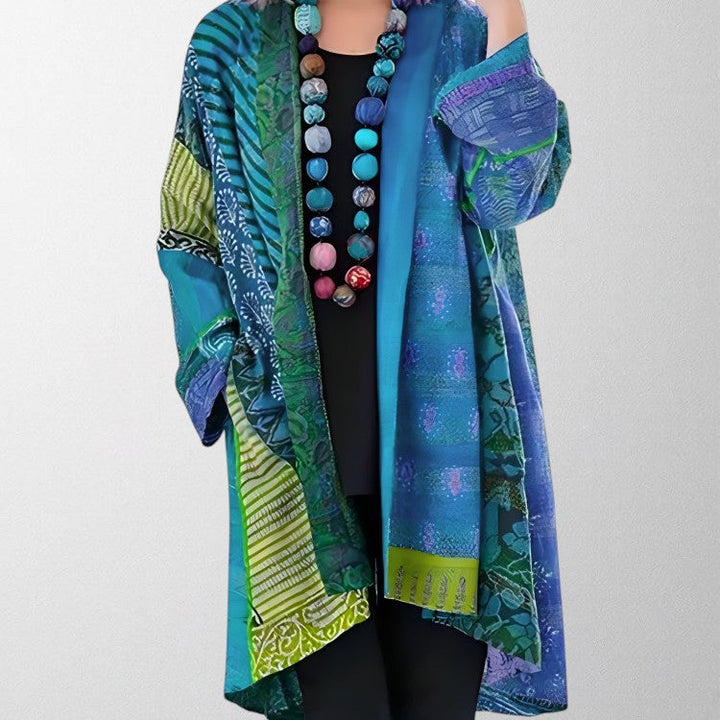 Olivia – Elegant Strikket Cardigan med Tidløse Mave-Flatterende Lag