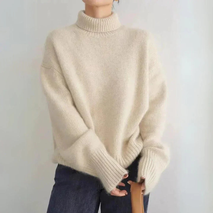 Diana - Blød og Behagelig Højhalset Sweater