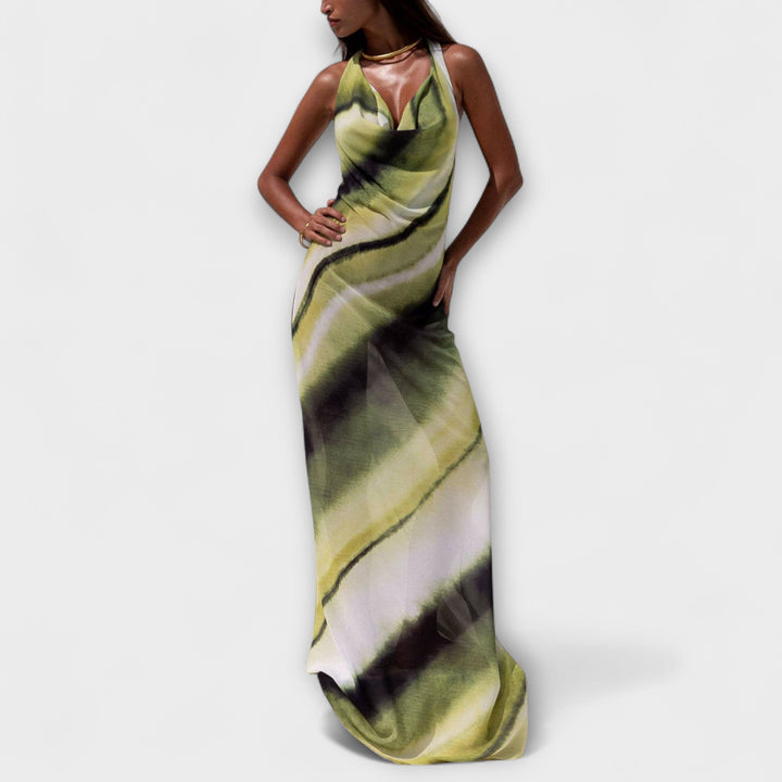 Miriam - Maxi Kjole Gradient Tie-Dye Klassisk
