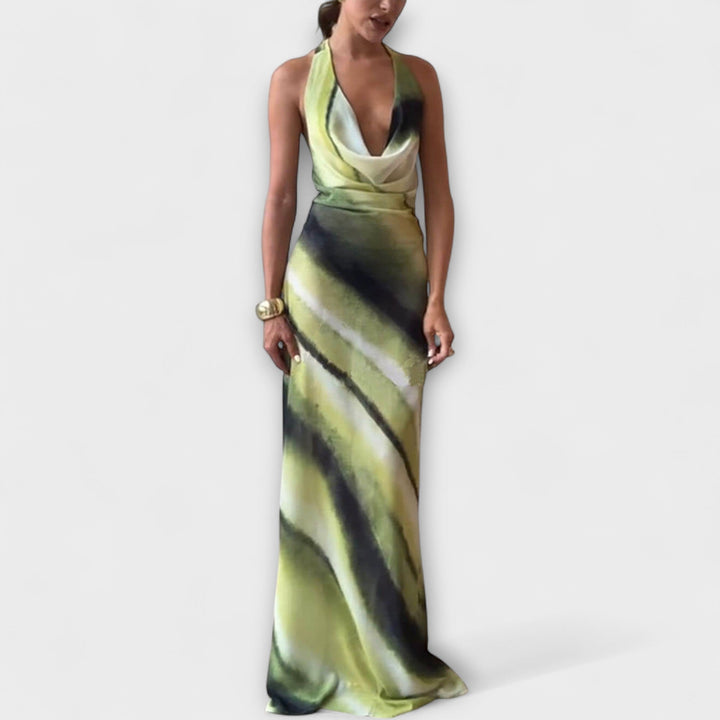 Miriam - Maxi Kjole Gradient Tie-Dye Klassisk