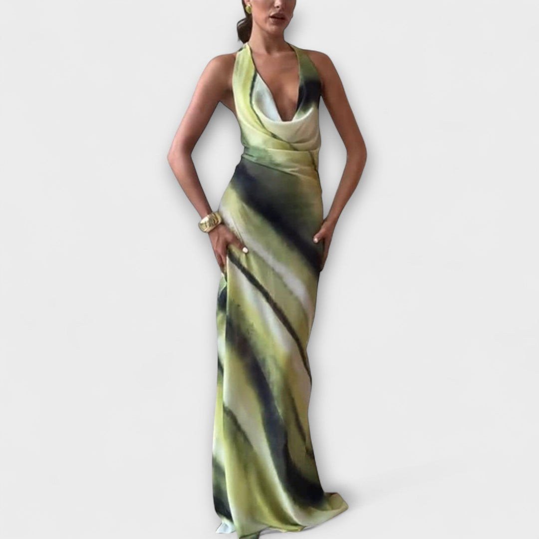 Miriam - Maxi Kjole Gradient Tie-Dye Klassisk