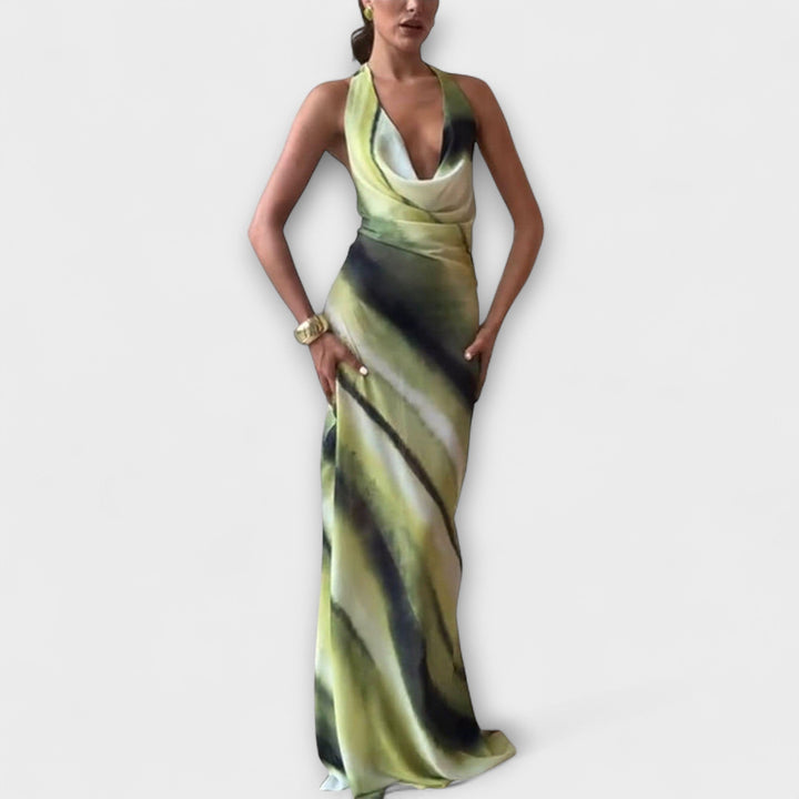 Miriam - Maxi Kjole Gradient Tie-Dye Klassisk