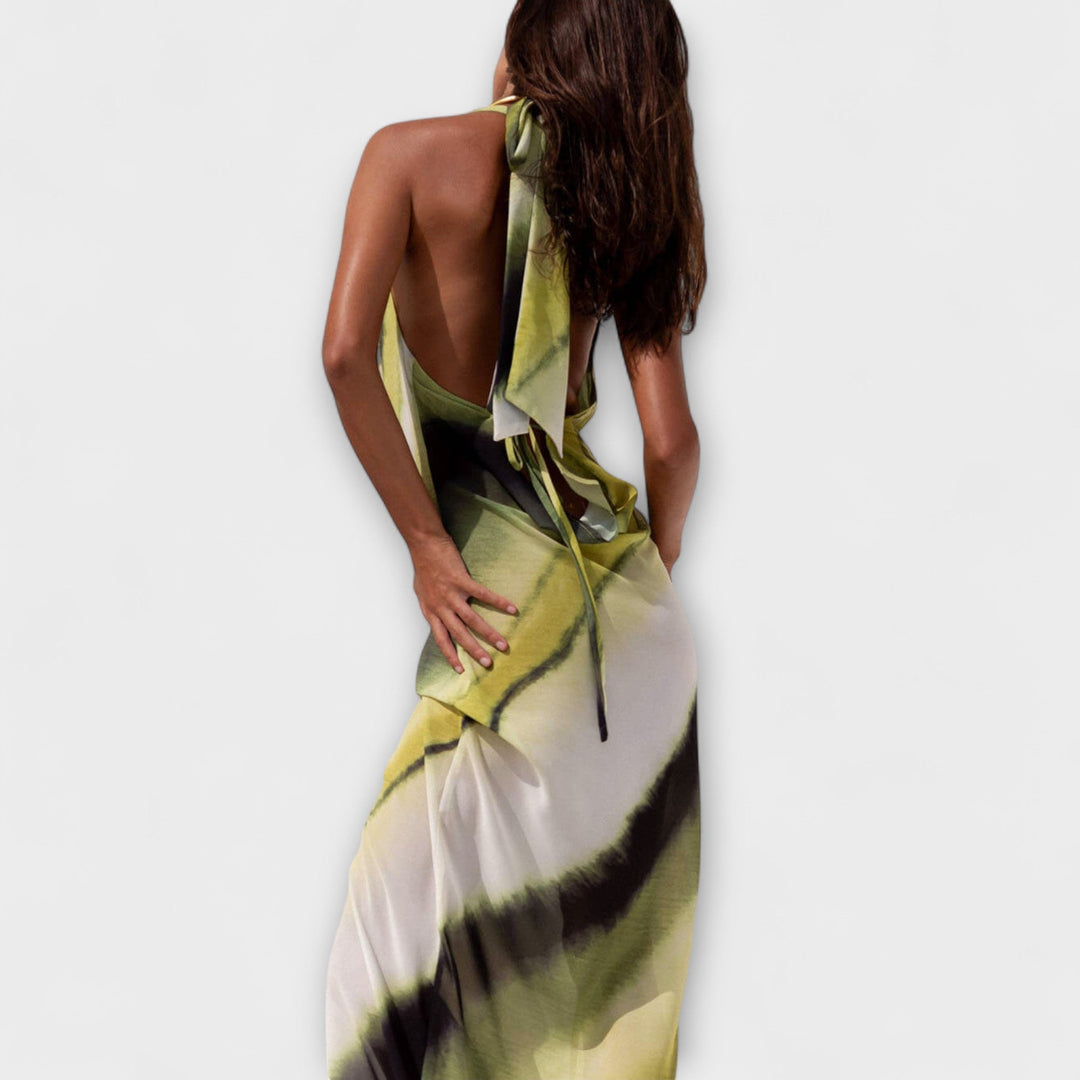 Miriam - Maxi Kjole Gradient Tie-Dye Klassisk