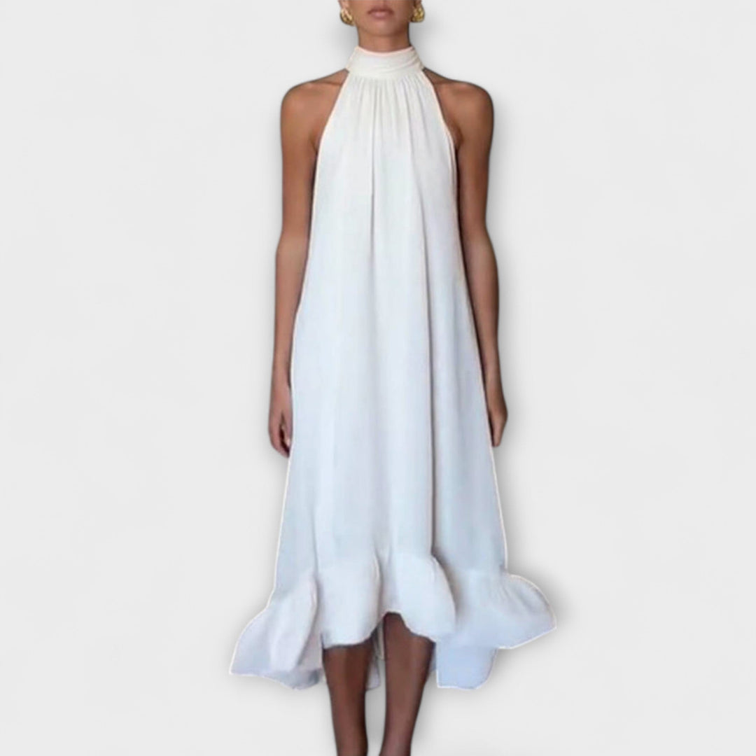 Theresa - Elegant flæsekjole