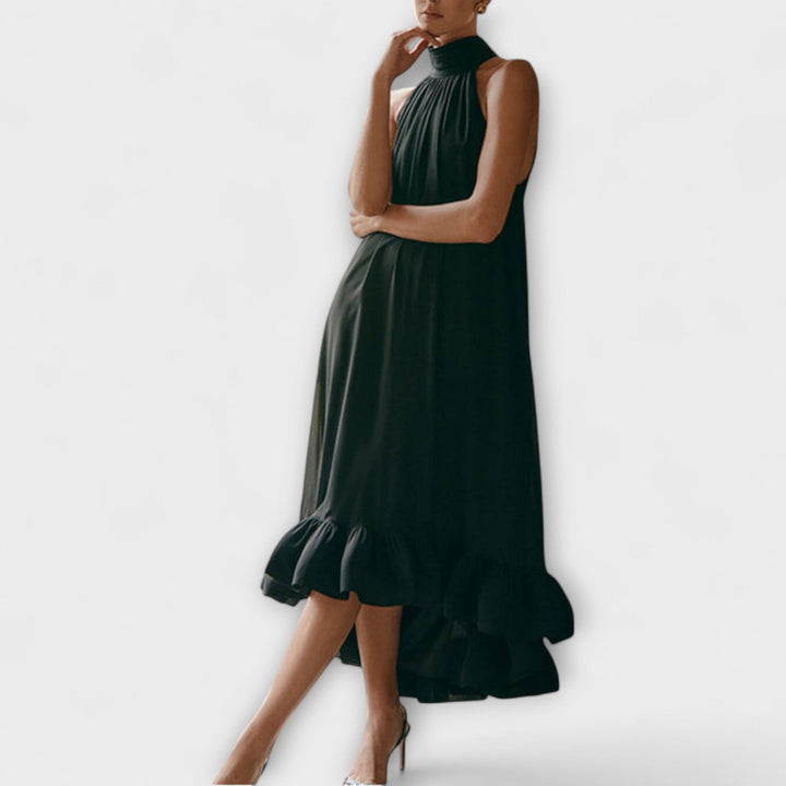Theresa - Elegant flæsekjole