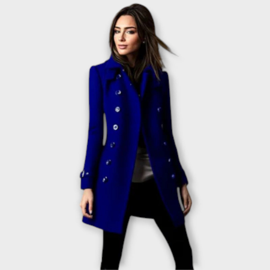 Linda – Dobbeltbrystet Trenchcoat