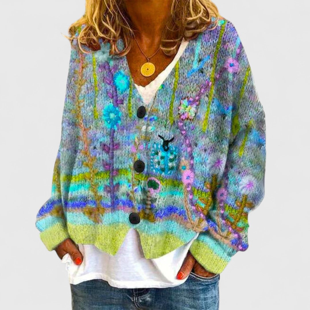 Olivia - Varm og stilfuld cardigan