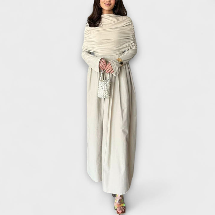 Joanna - Casual plisseret kjole