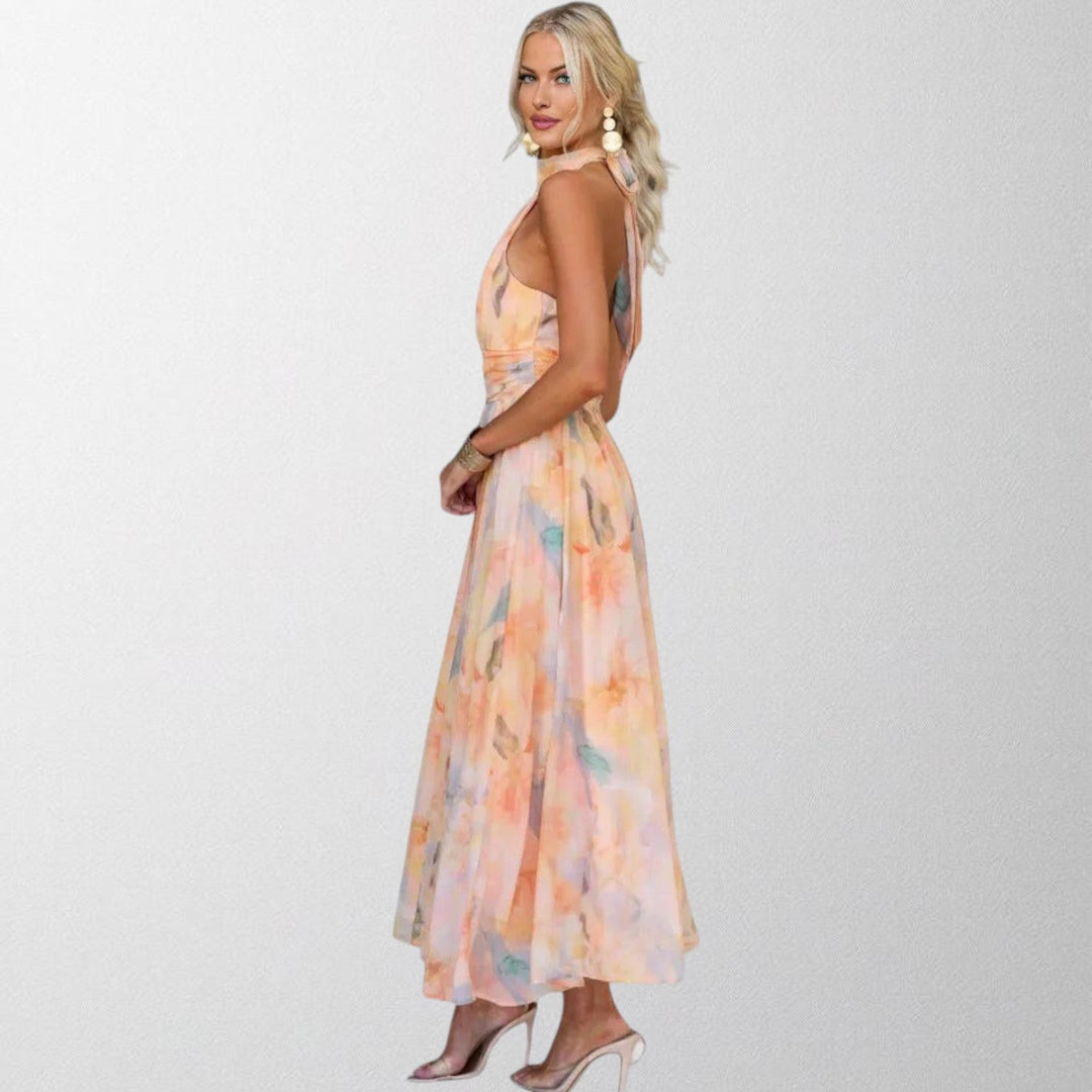 Olivia - Blossom Midi Kjole