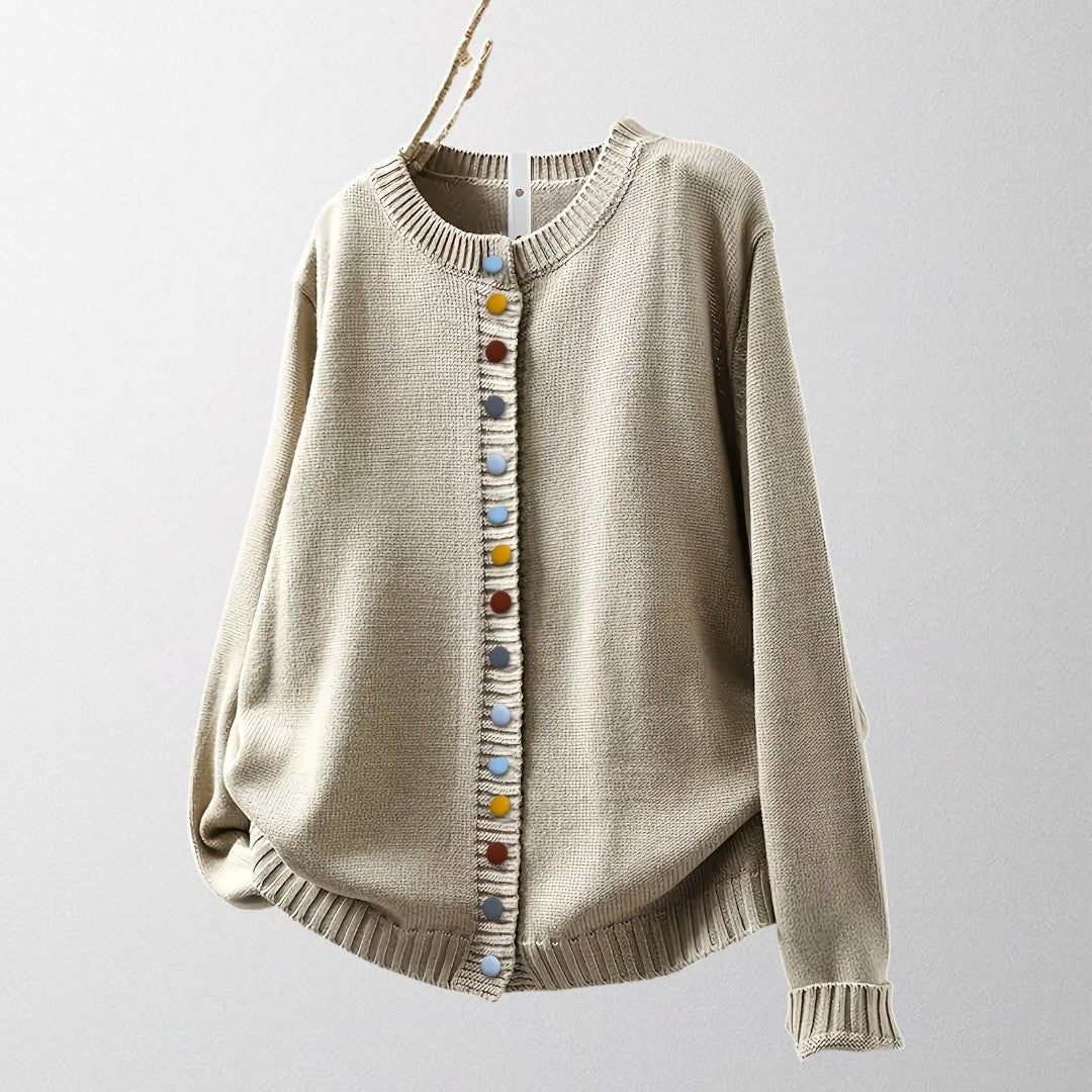 Olivia - Komfortabel og Stilfuld Cardigan