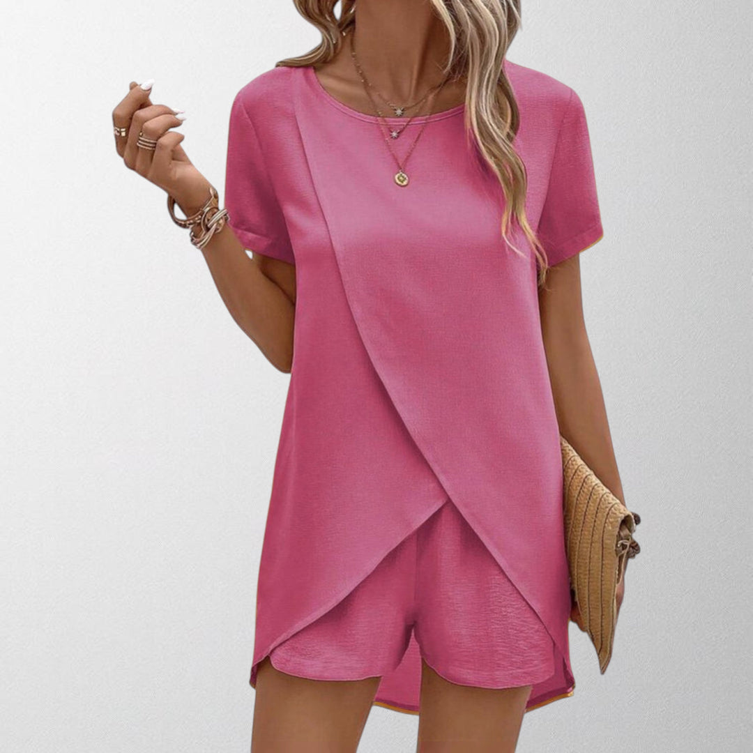 Olivia - Elegant Sommer Co-ord Lounge Sæt