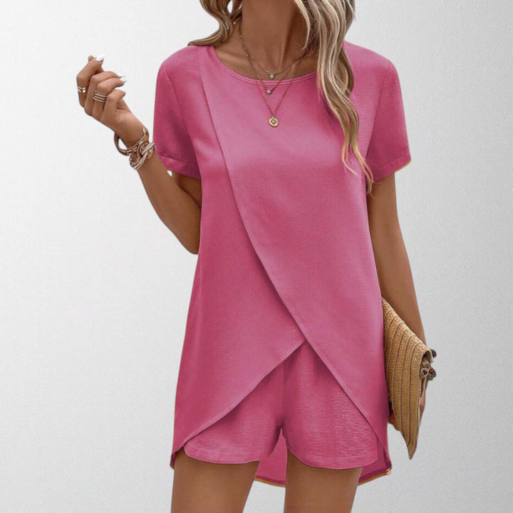 Olivia - Elegant Sommer Co-ord Lounge Sæt