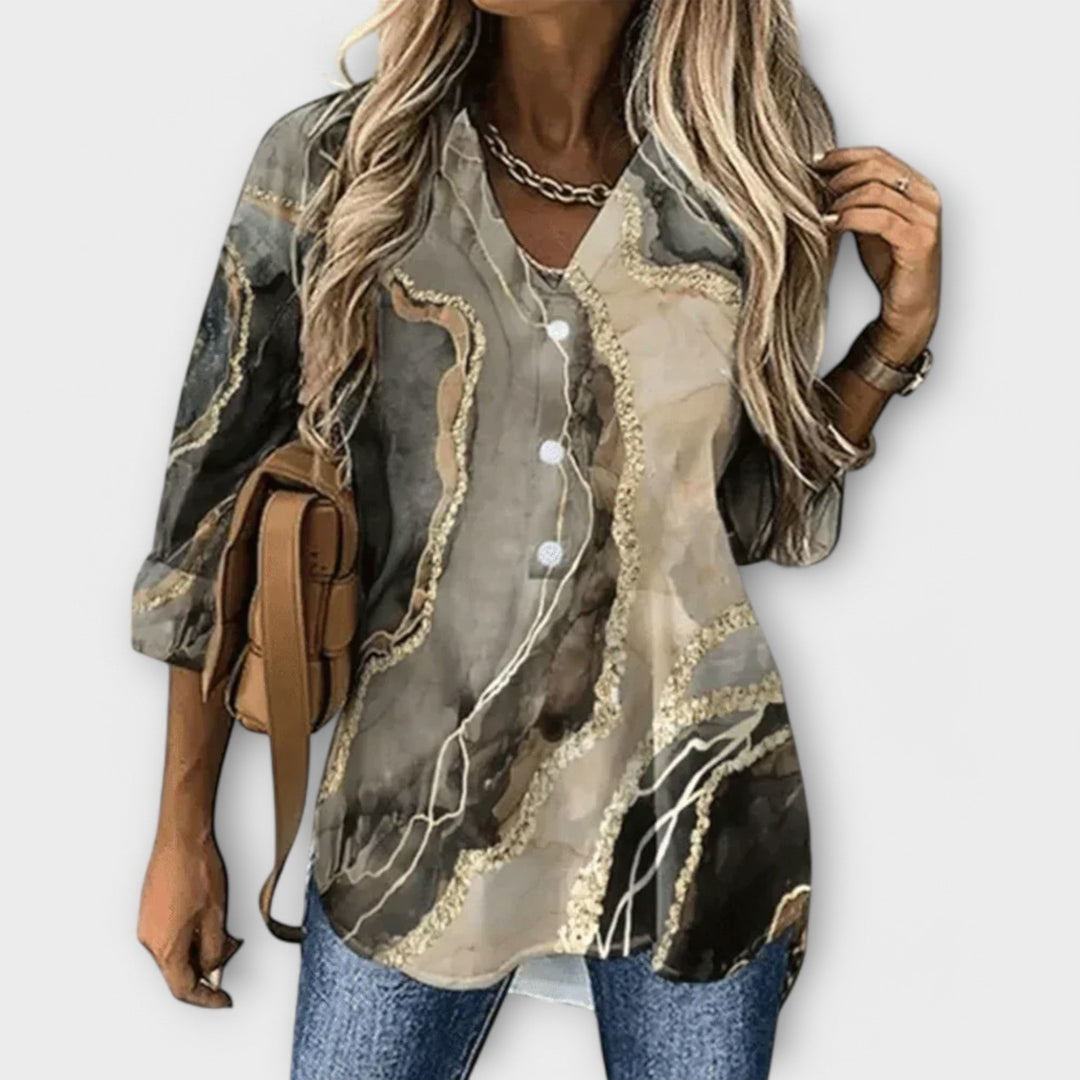 Lara - Elegance og unikhed i en kvindebluse