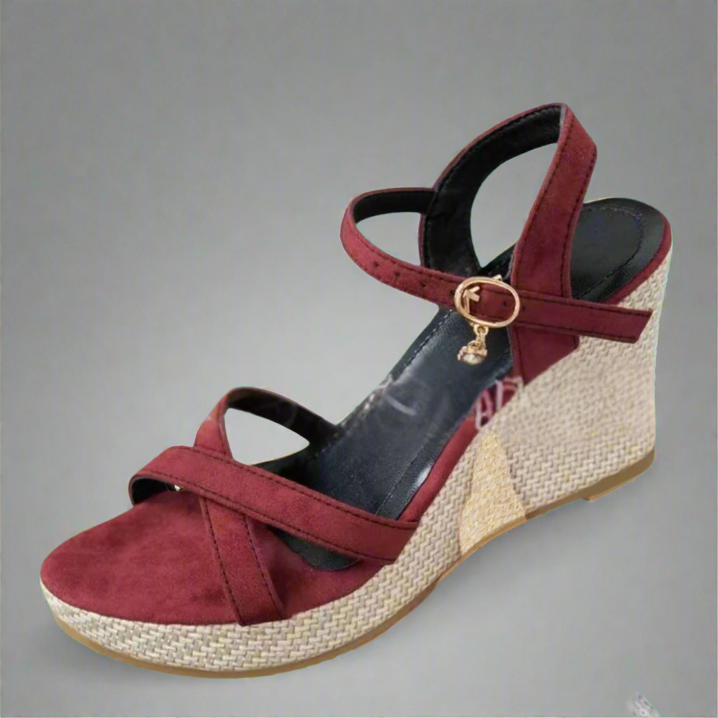 Xeltrud | Komfortable Wedge Platform Sandaler