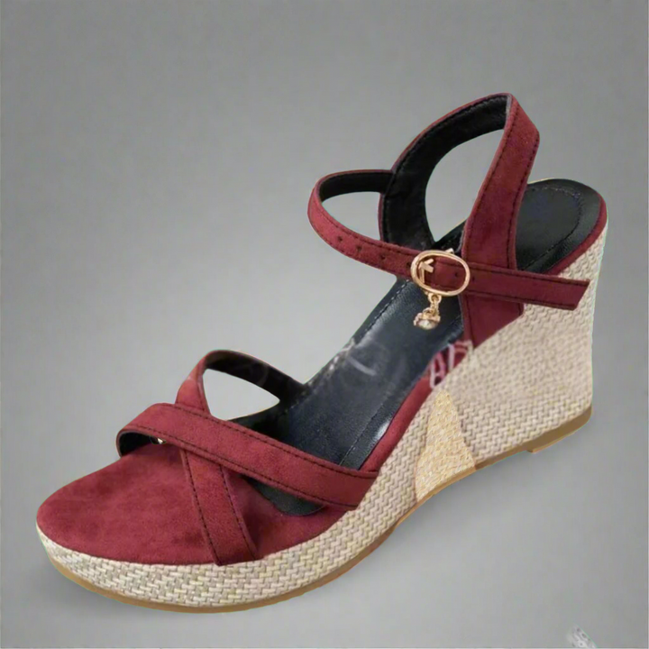 Xeltrud | Komfortable Wedge Platform Sandaler