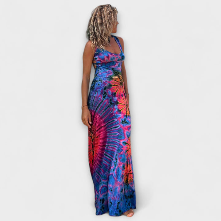 Elisabeth - Maxikjole Tie-Dye La Bamba