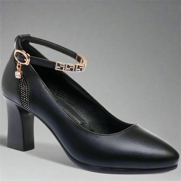 Zymara | Pumps i Premium Patentlæder til Din Kontorstil