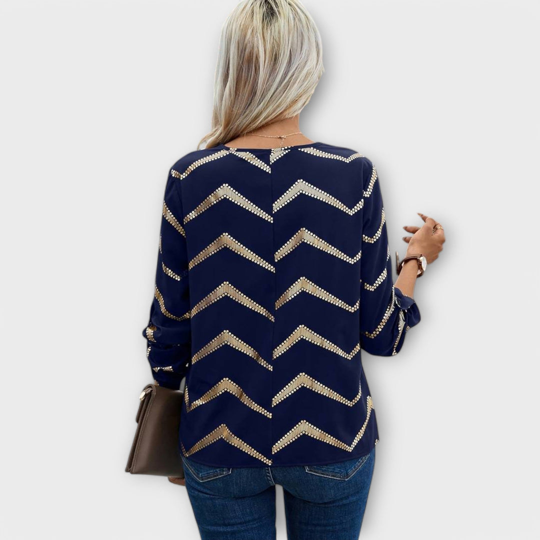 Patricia - Tidløs elegant bluse