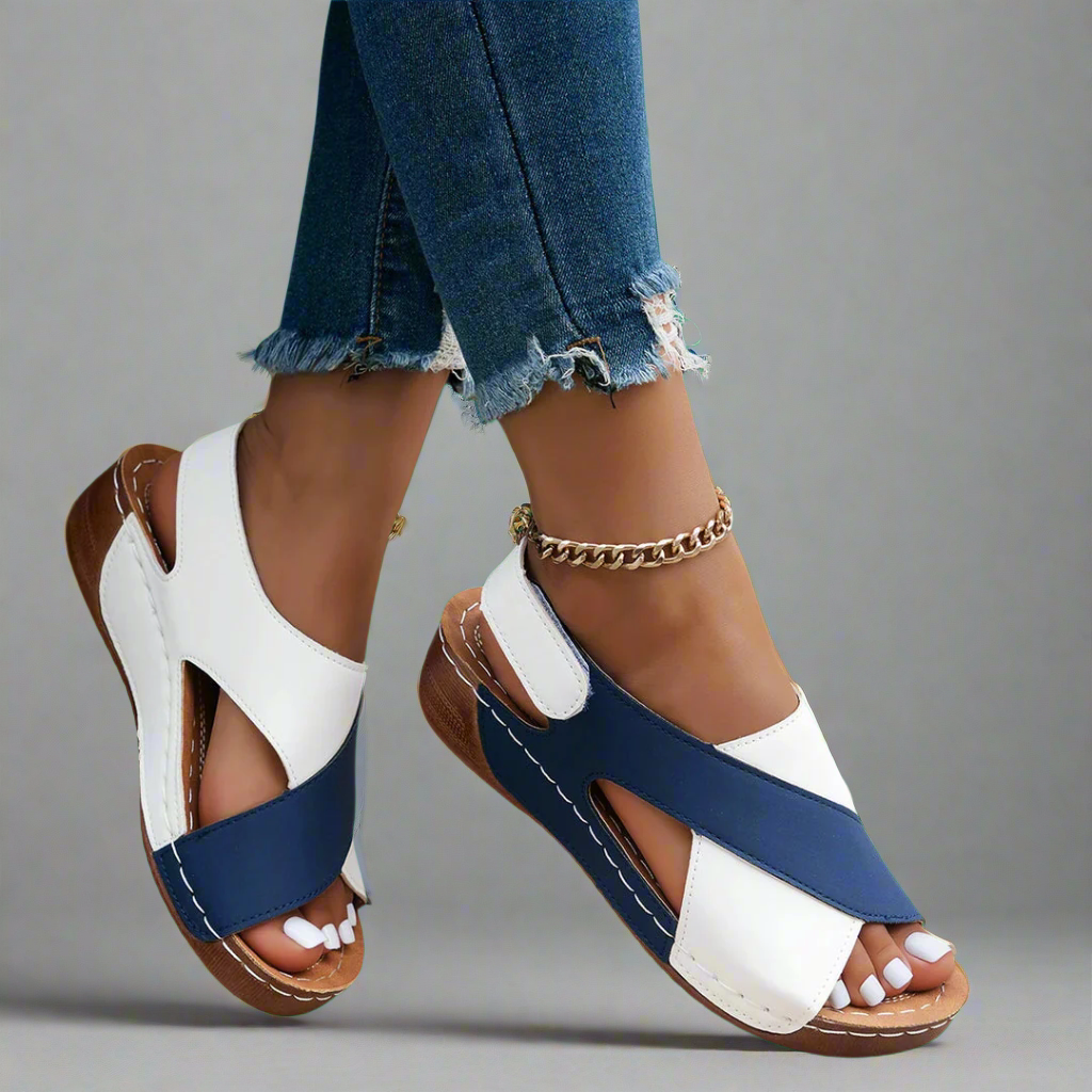 Gabriele | Håndlavede Wedge Sandaler i Premium Kvalitet