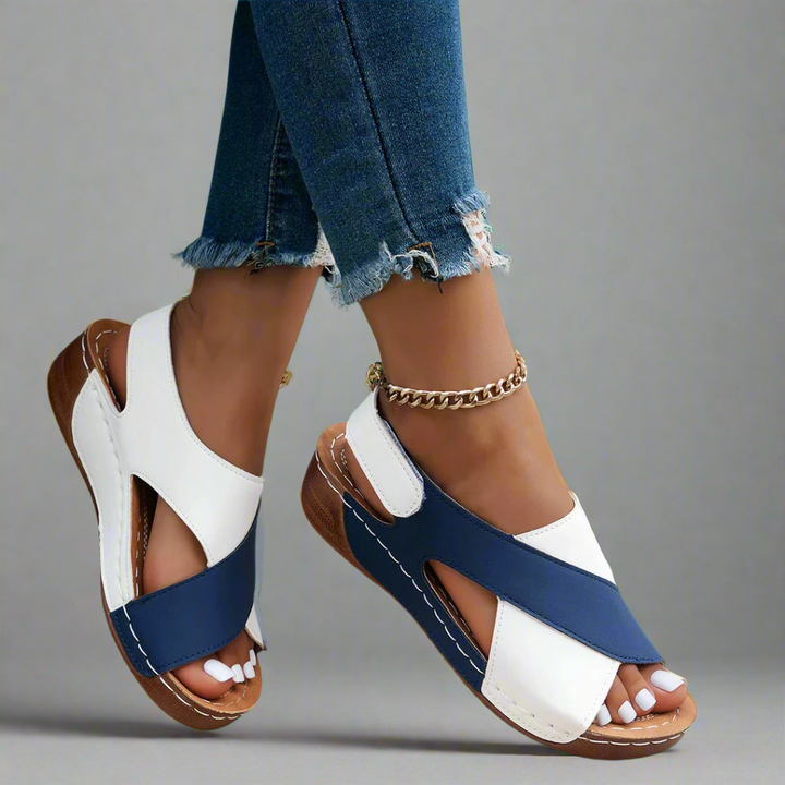 Gabriele | Håndlavede Wedge Sandaler i Premium Kvalitet