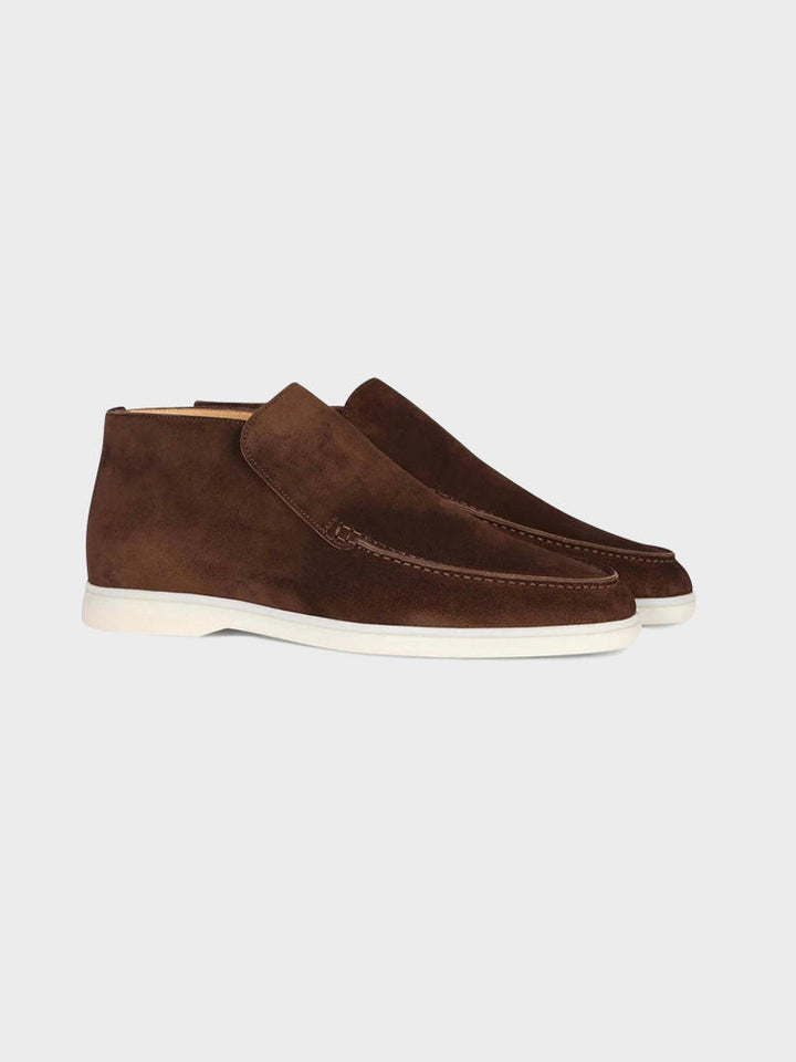 MONACO Høj Suede Loafers