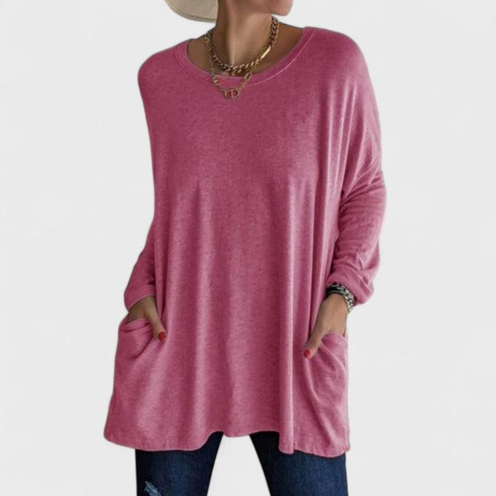 Moira - Casual langærmet bluse