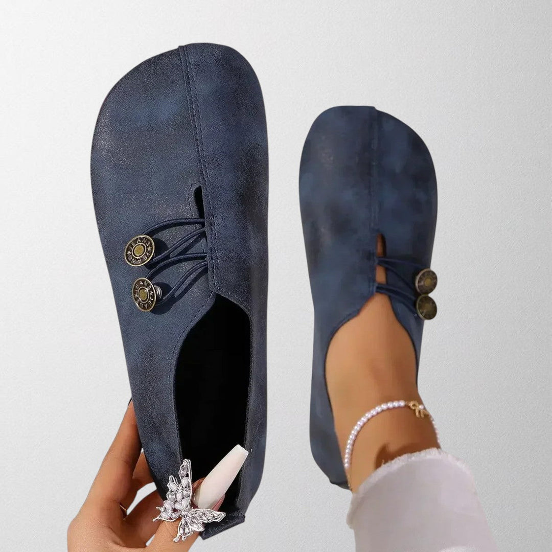 Olivia - Bløde Suede Orthopædiske Loafers til Kvinder