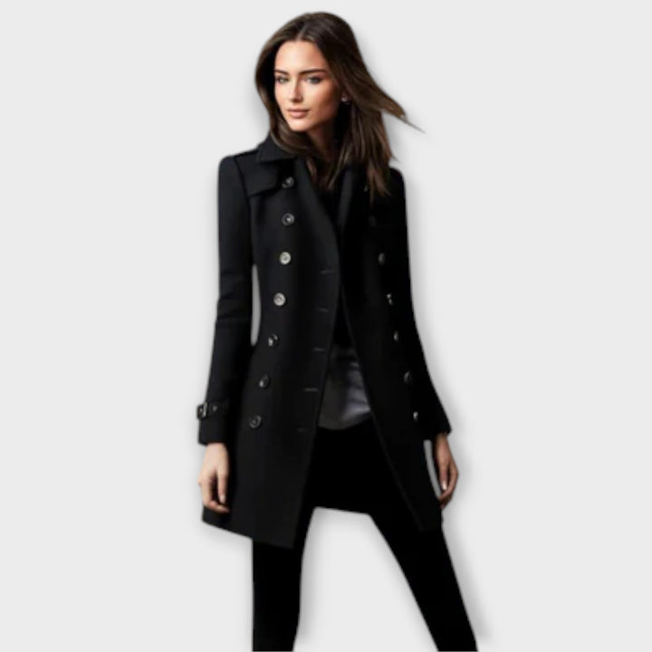 Linda – Dobbeltbrystet Trenchcoat