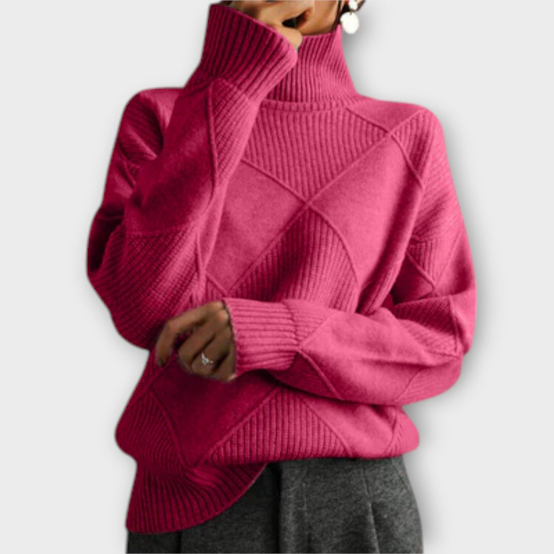Melanie - Hyggelig Turtleneck Sweater