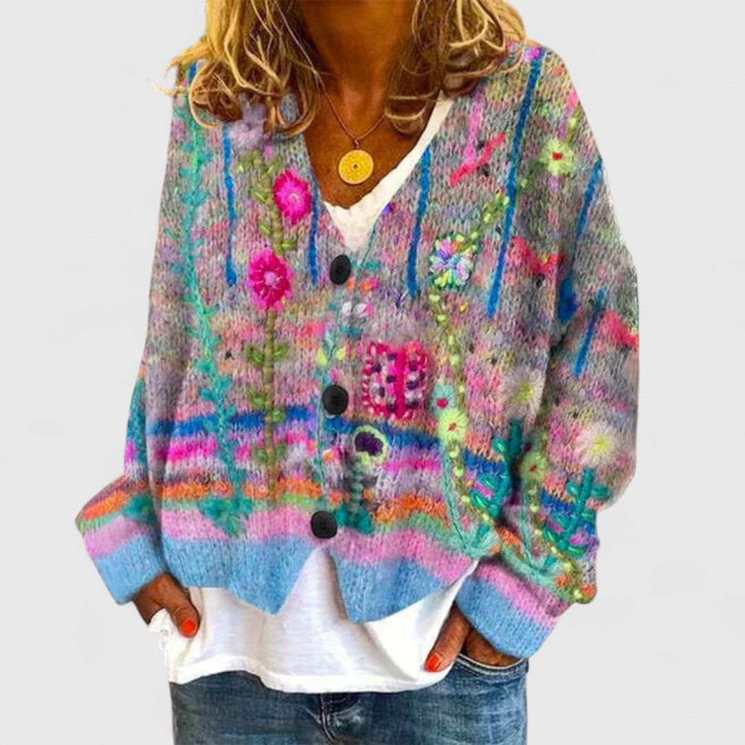 Olivia - Varm og stilfuld cardigan