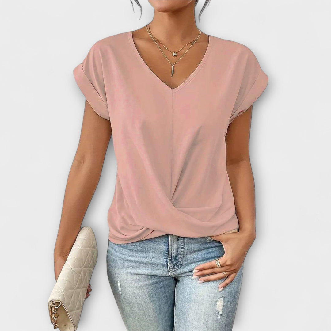 Jasmina - V-hals T-shirt